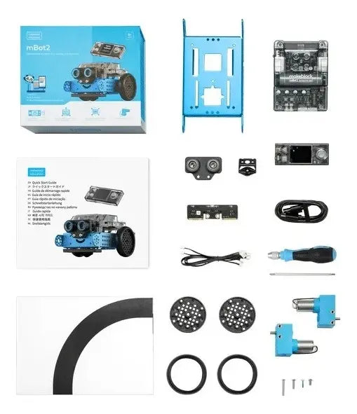 🚀 mBot2 Robot Educativo Inteligente + Curso Online de Robótica, IA y Programación